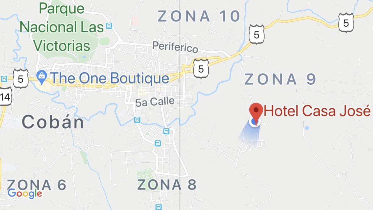 Hotel Boutique Casa Jose Coban Exterior photo